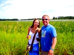 QUICK NOW!  A pic in front of the cattails!